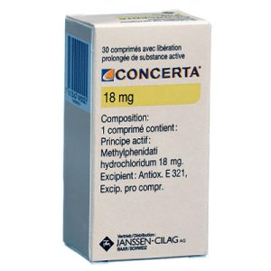 Comprar Concerta 18-36mg
