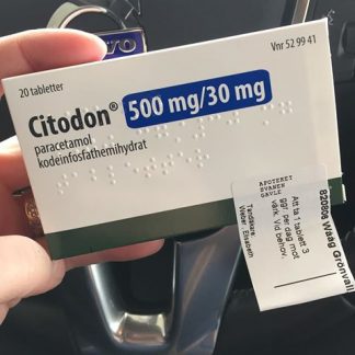 Comprar Citodon 500mg/30mg